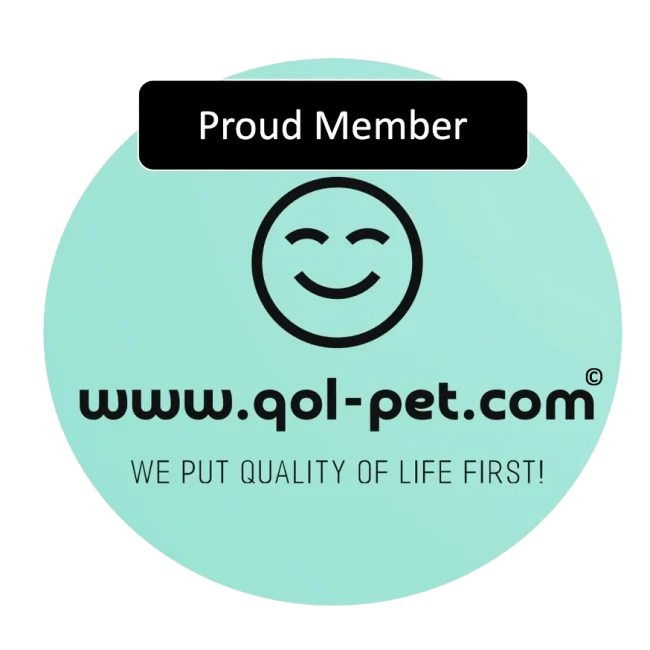 Personalised Mobile Vet Brisbane proud member of QoL-Pet quality of life veterinary network